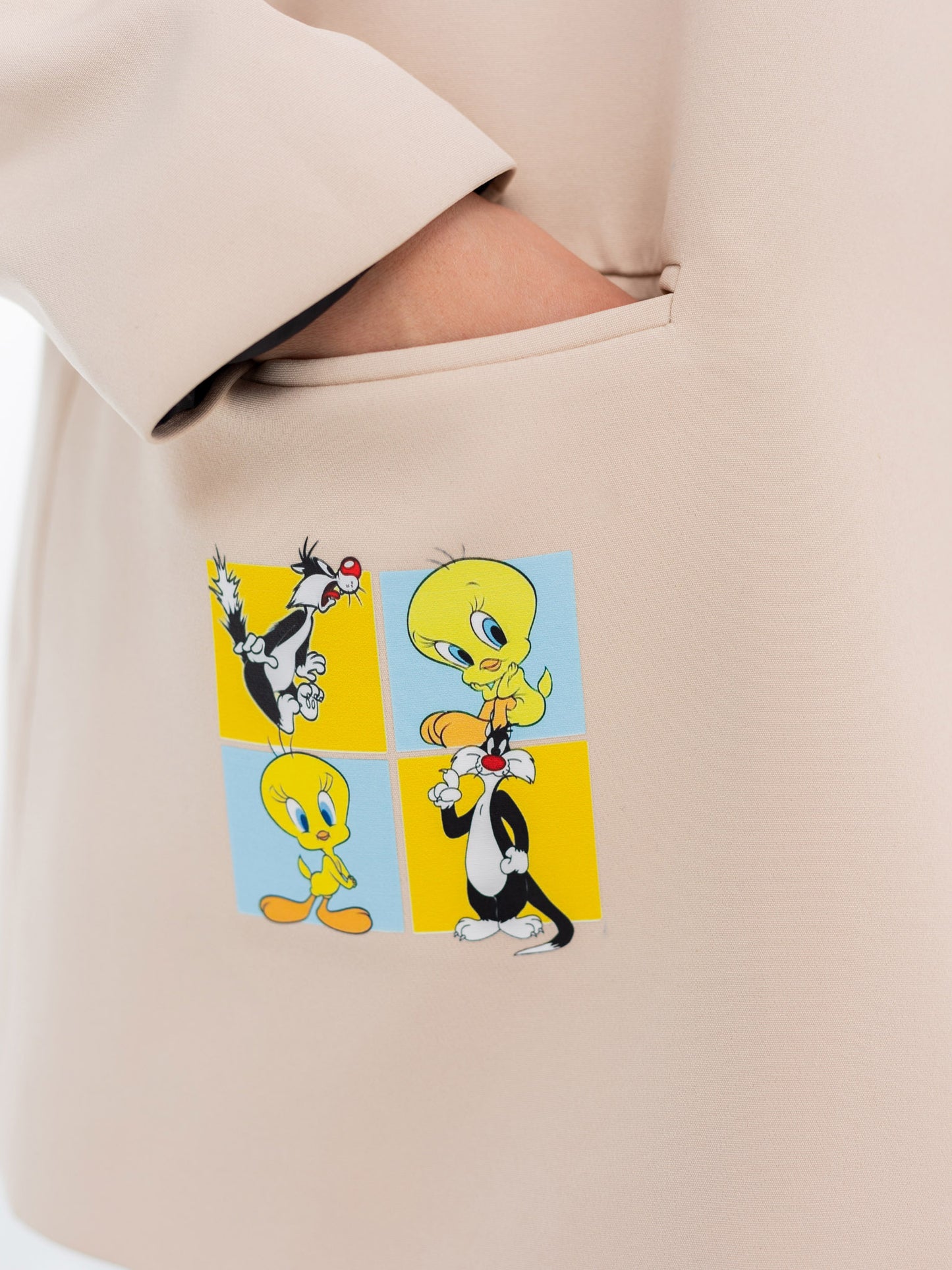 Printed Blazer