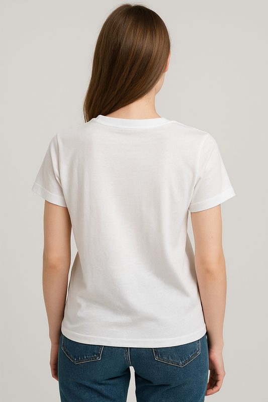 Shiny cotton T-Shirt