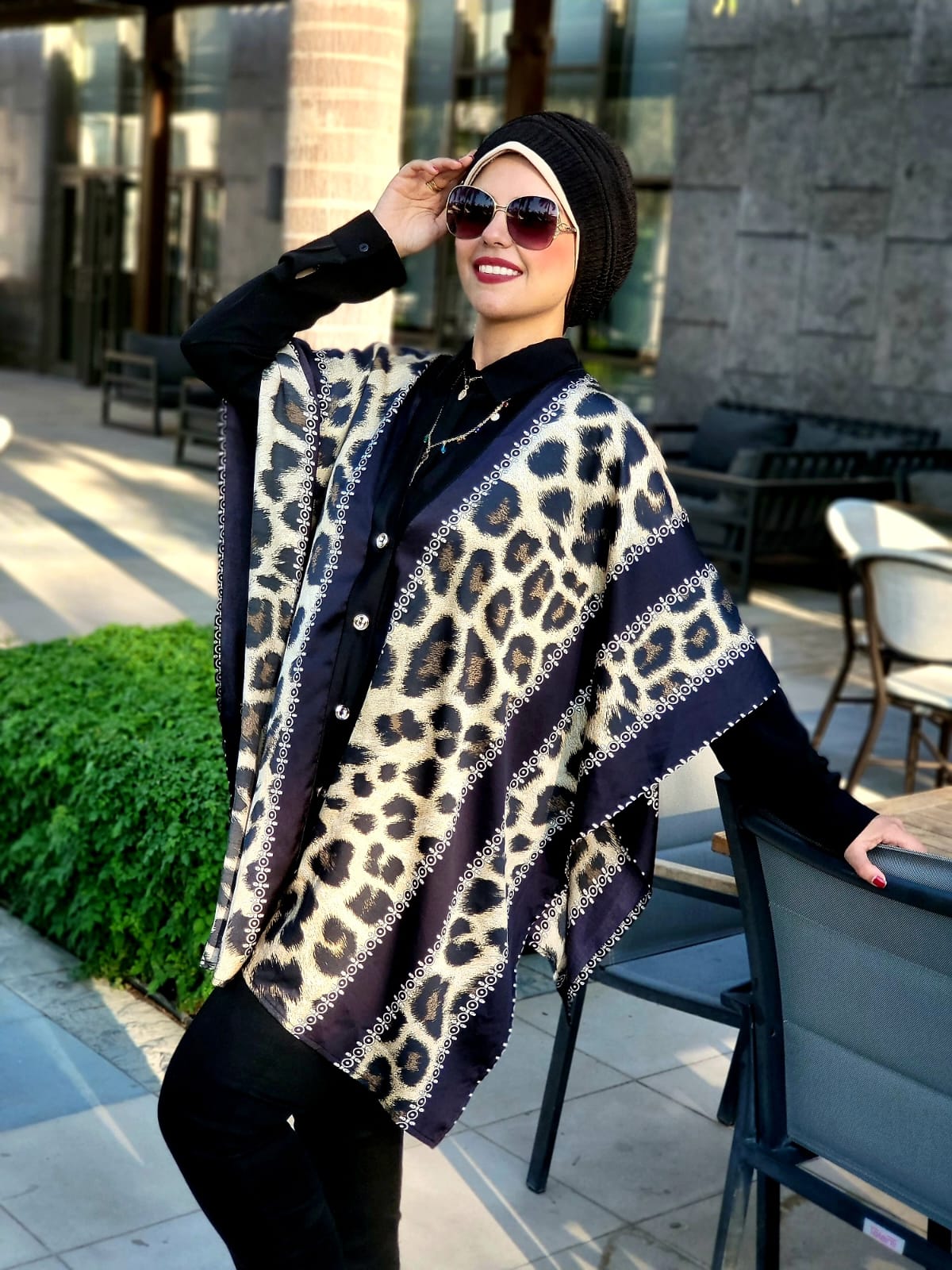 Multiway Turkish Silk Poncho