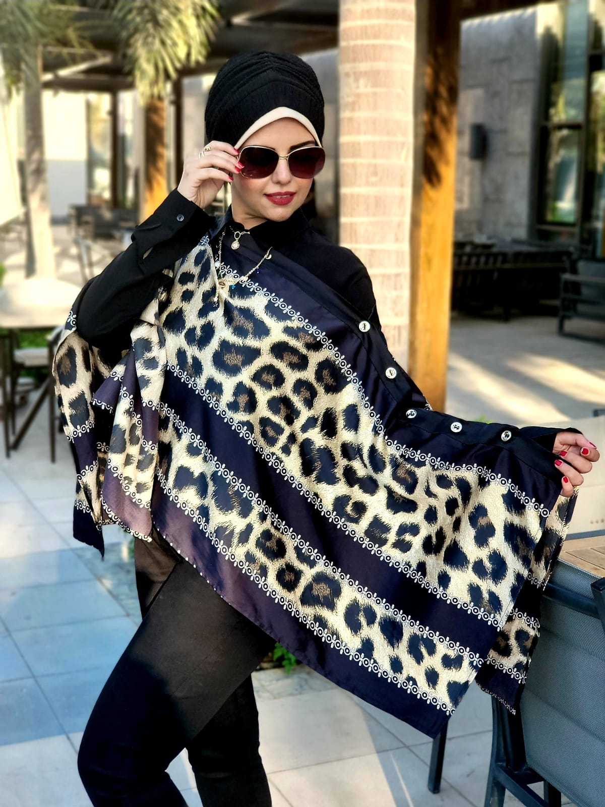 Multiway Turkish Silk Poncho