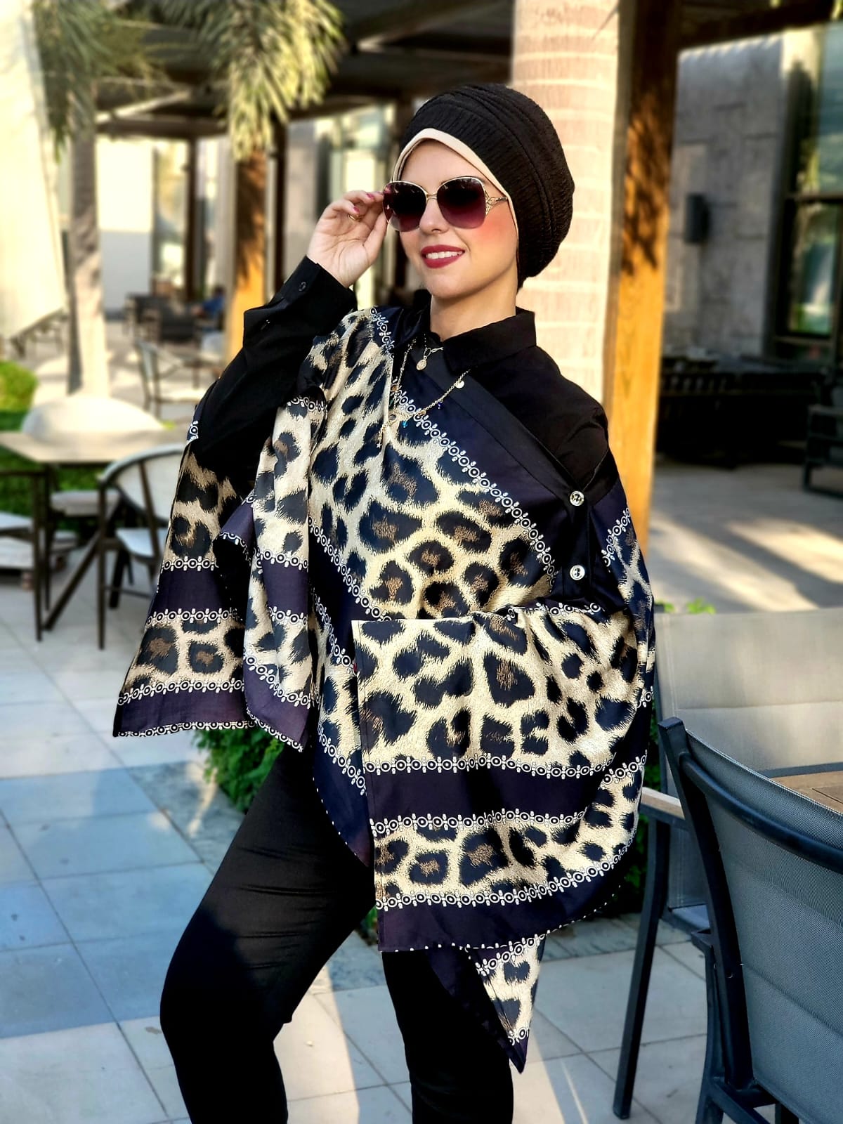 Multiway Turkish Silk Poncho