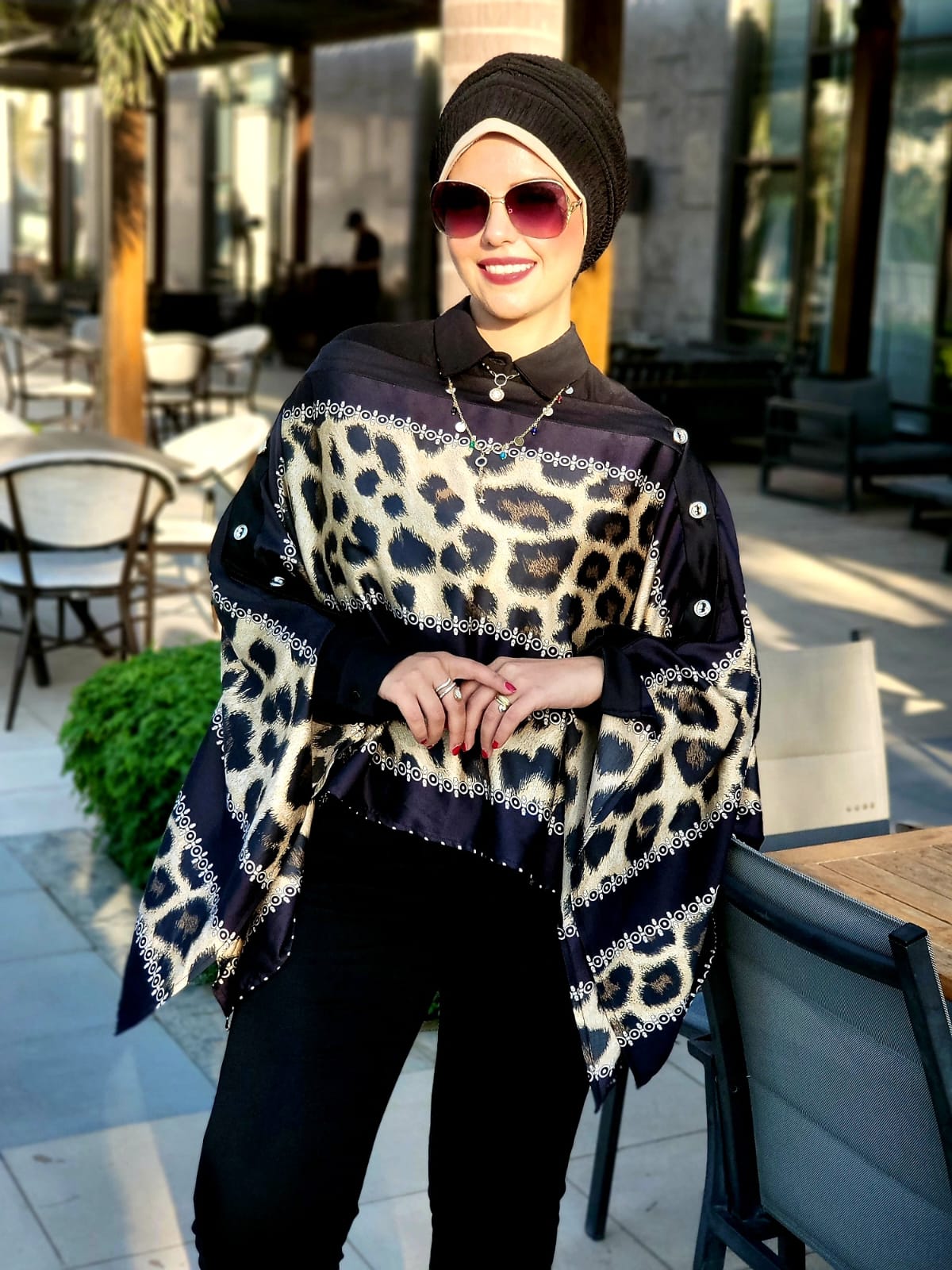Multiway Turkish Silk Poncho