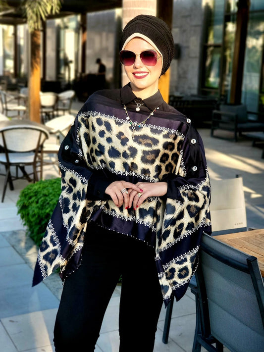 Multiway Turkish Silk Poncho