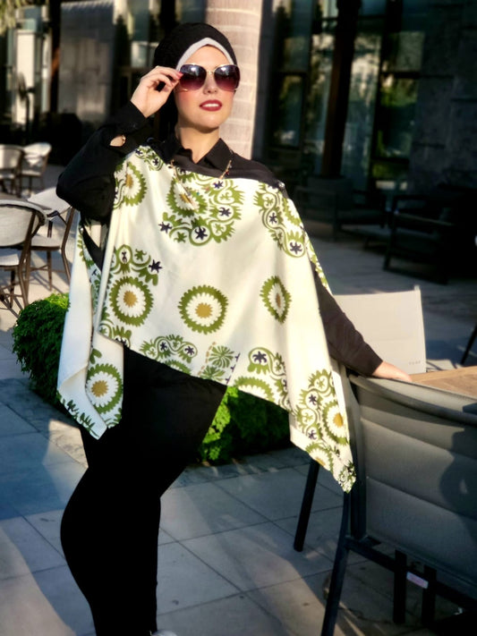 Multiway Turkish Silk Poncho