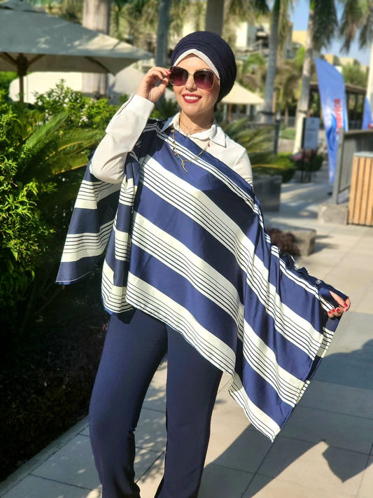 Multiway Turkish Silk Poncho