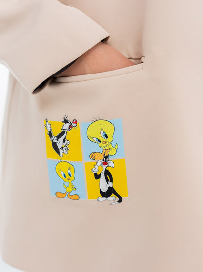 Printed Blazer
