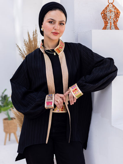 Black Indian Kimono
