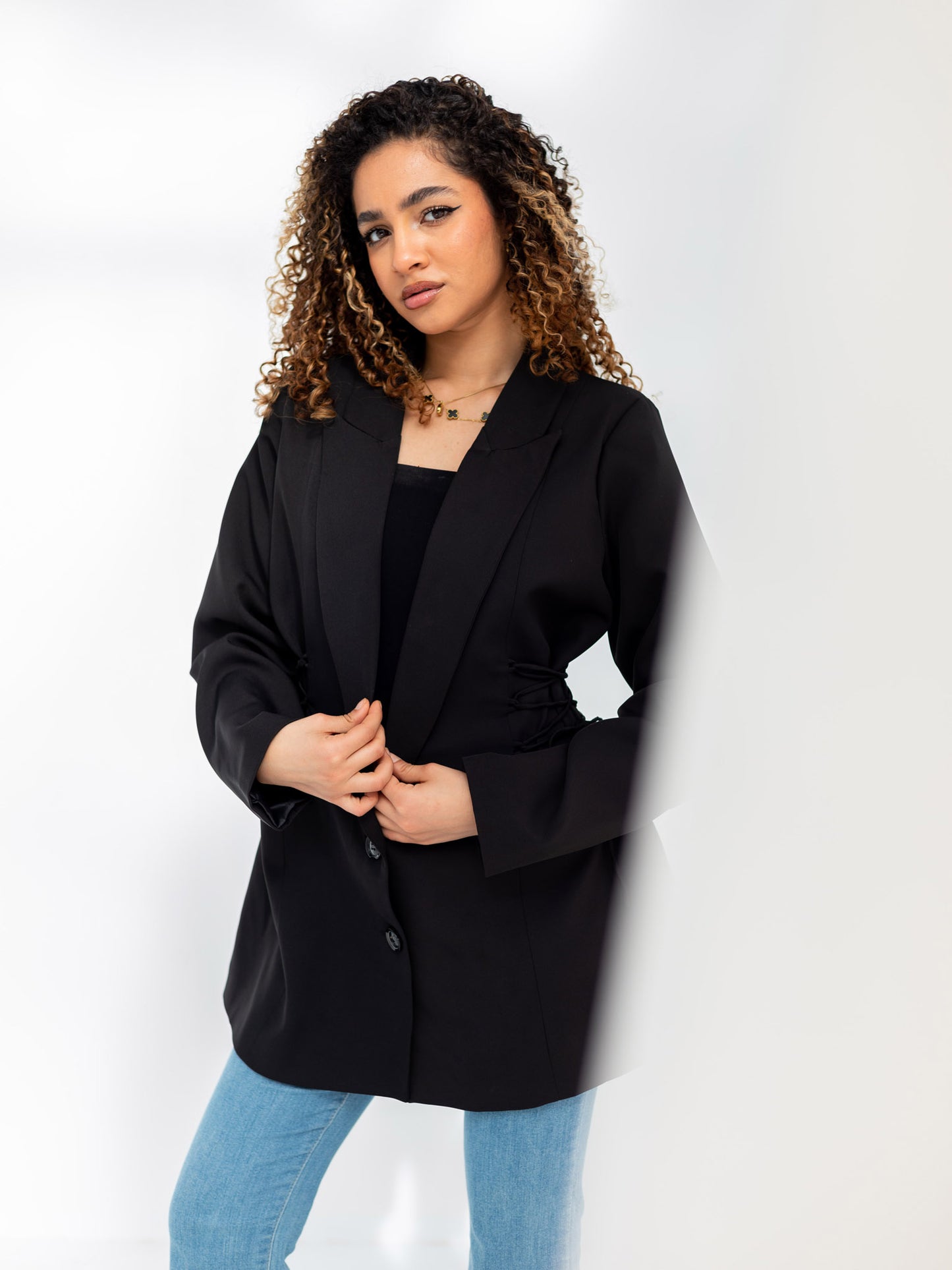 Waisted blazer