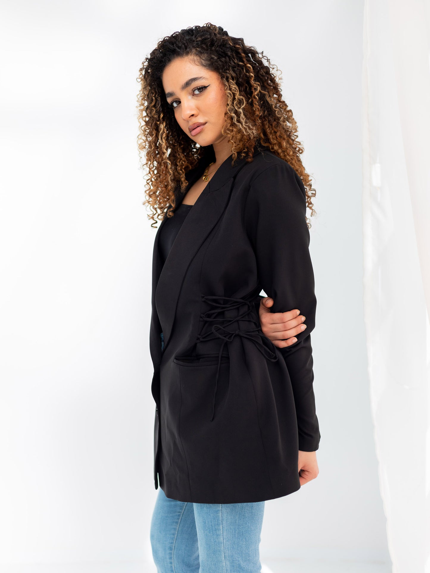 Waisted blazer