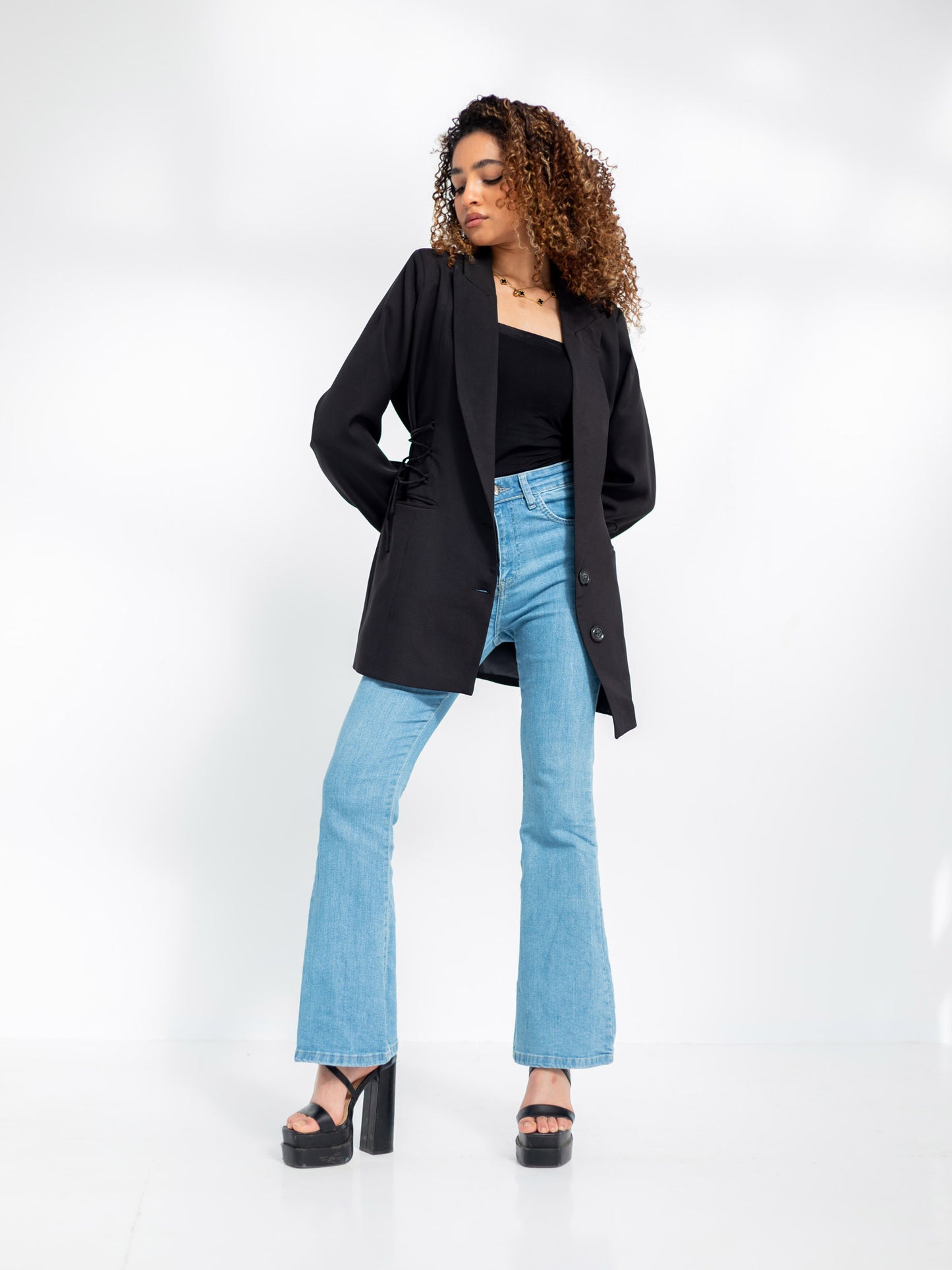 Waisted blazer