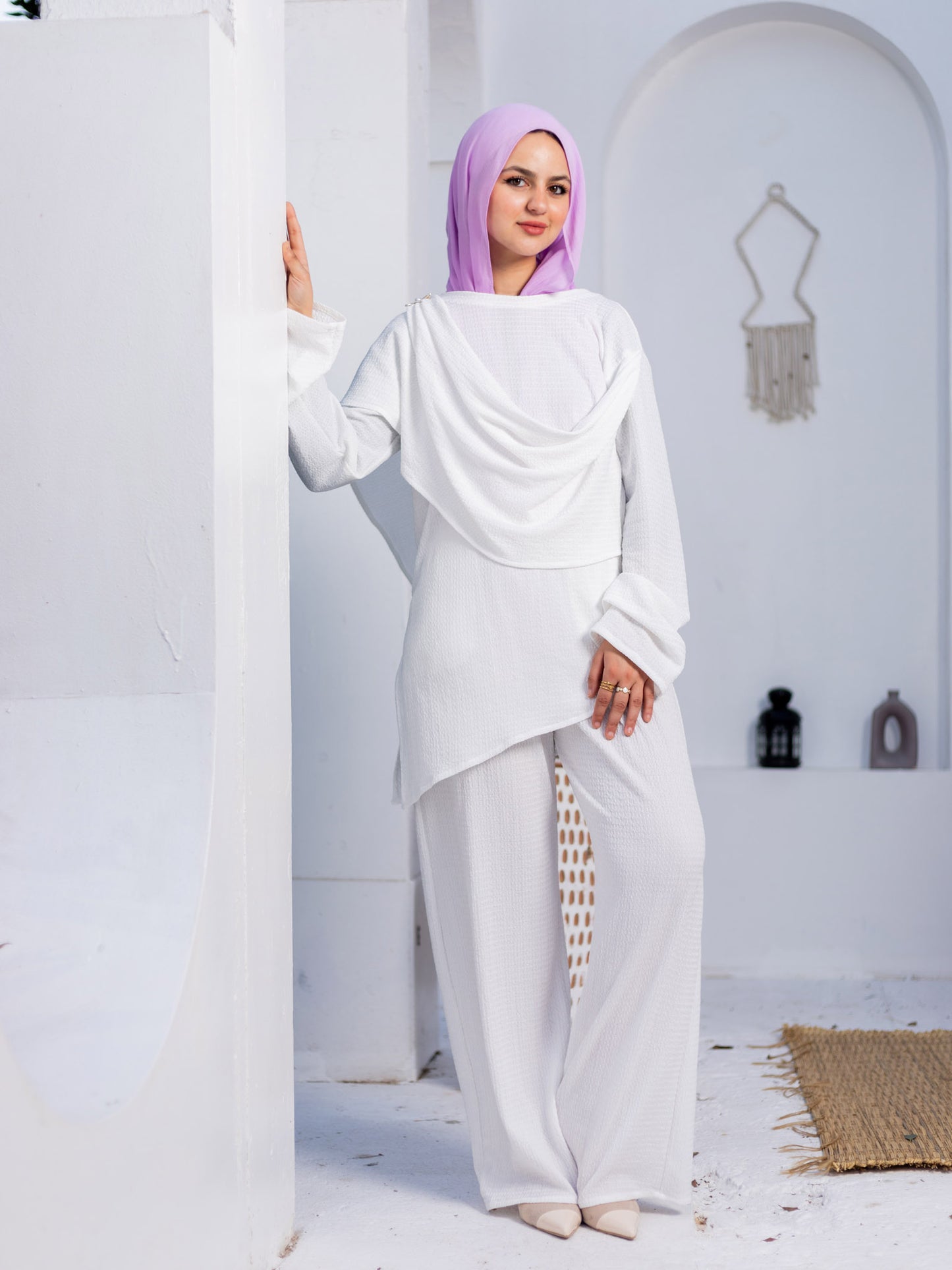 White Viki Suit