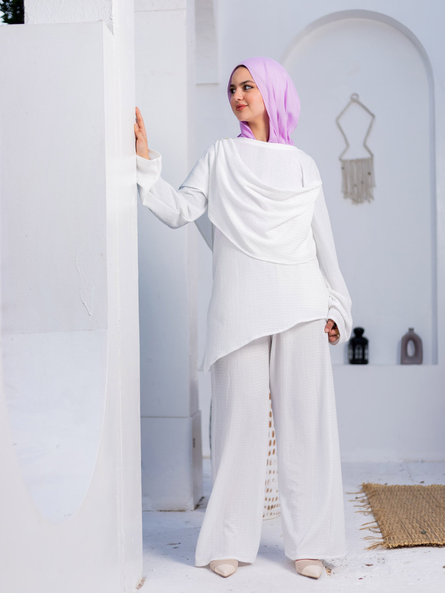 White Viki Suit