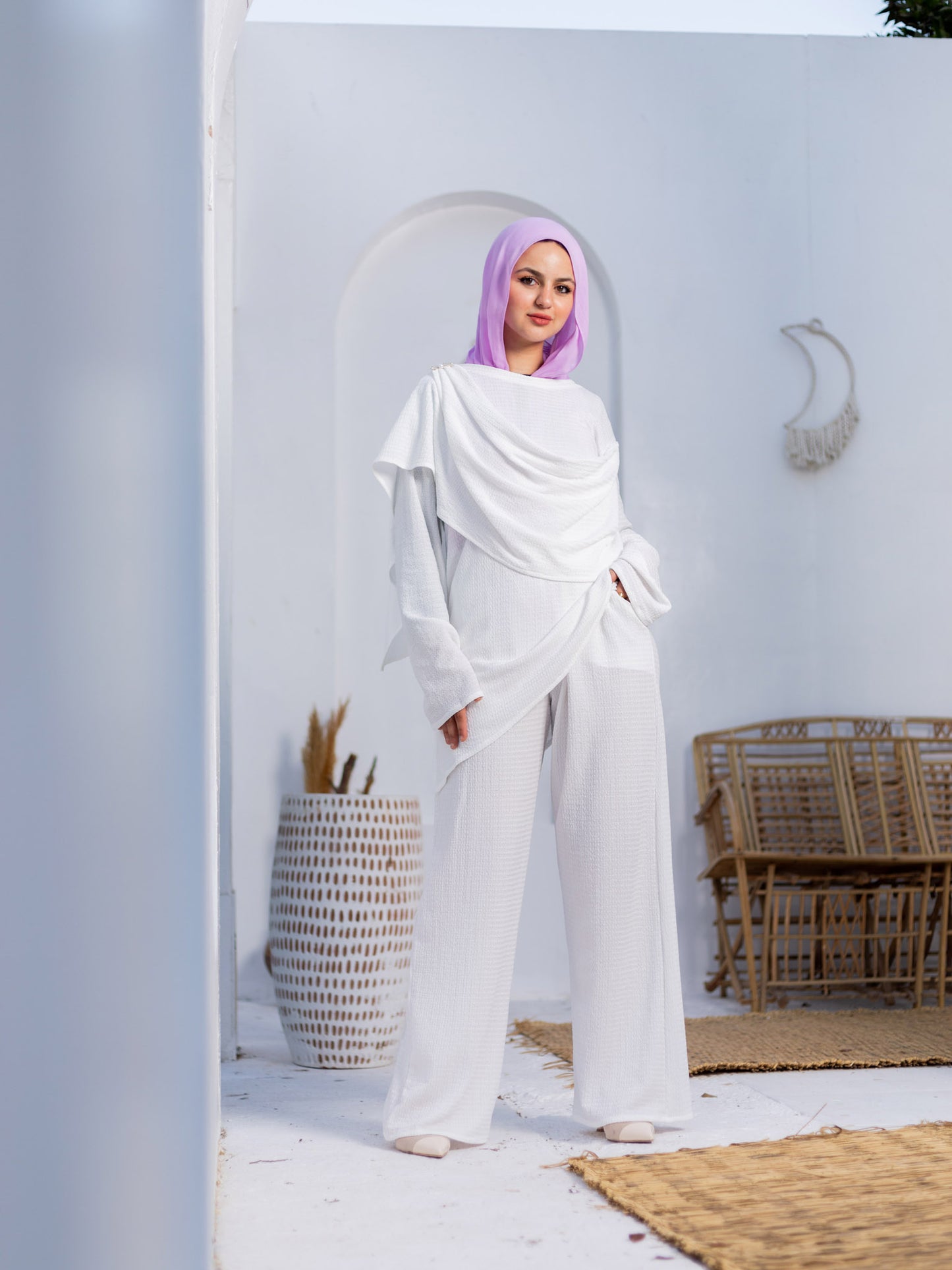 White Viki Suit