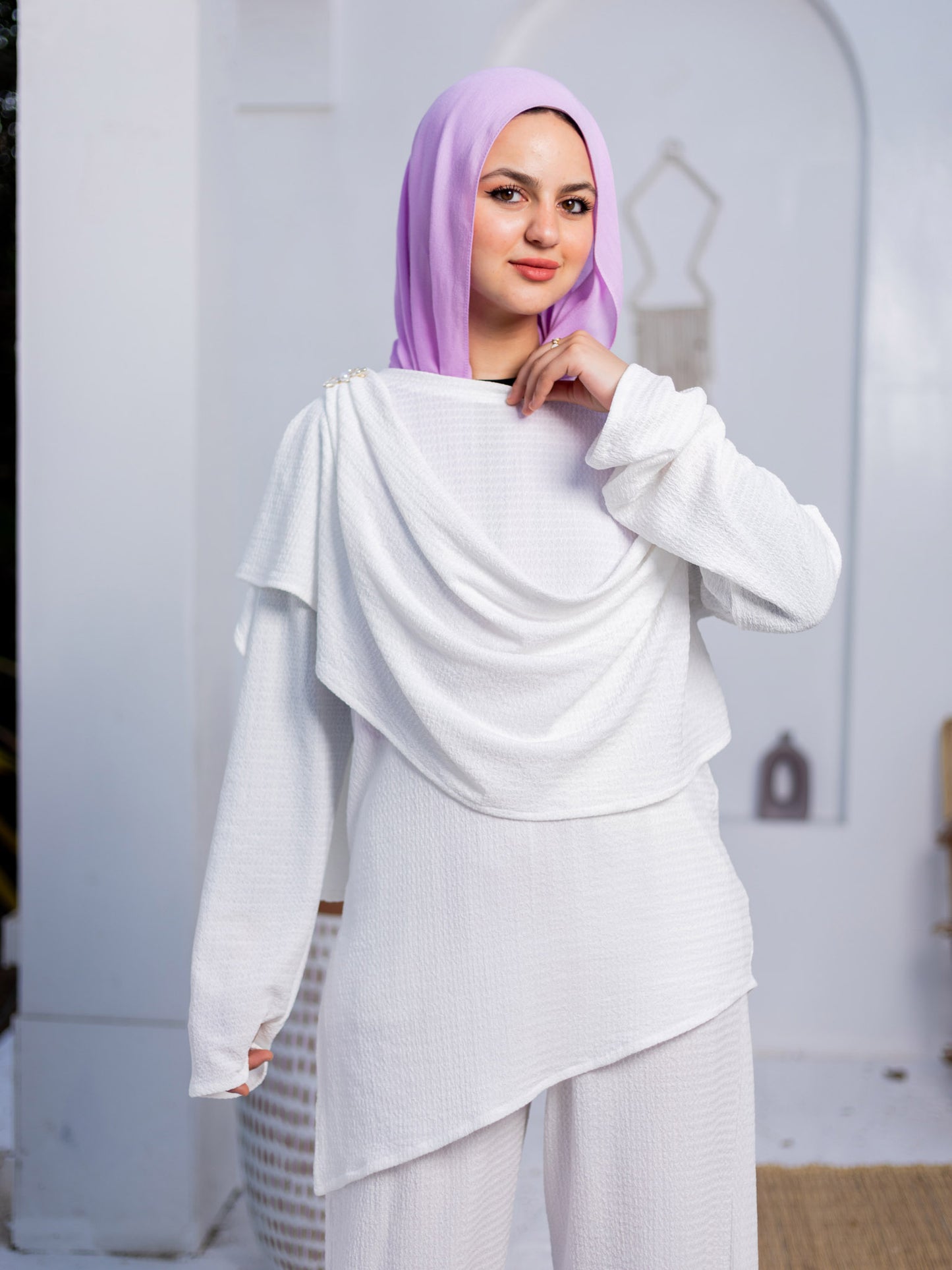 White Viki Suit