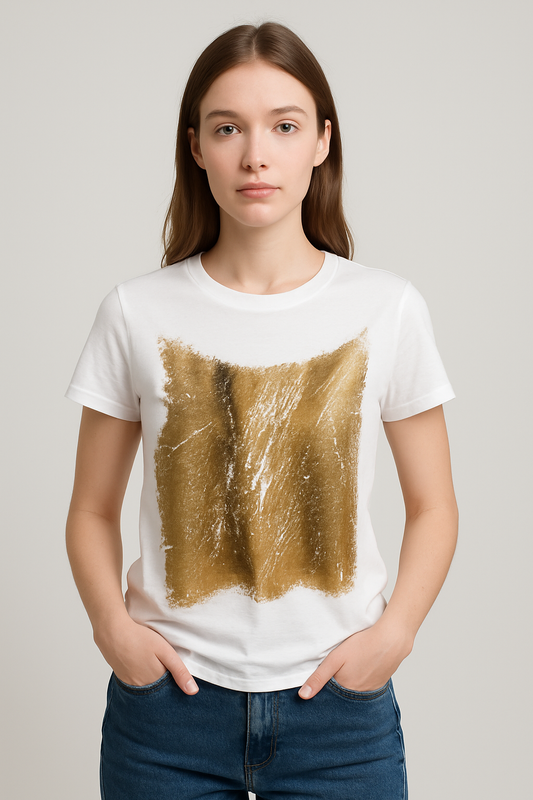 Shiny cotton T-Shirt