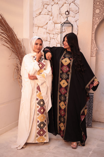Indian embroidery Abaya