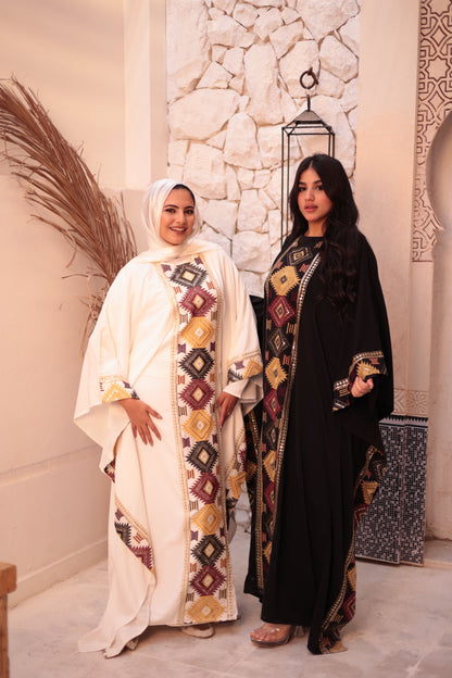 Indian embroidery Abaya