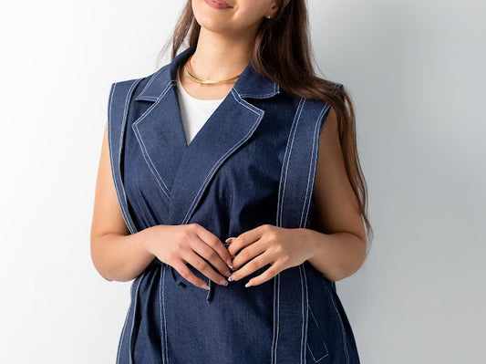 Denim vest