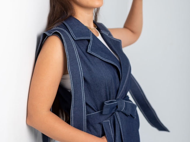Denim vest