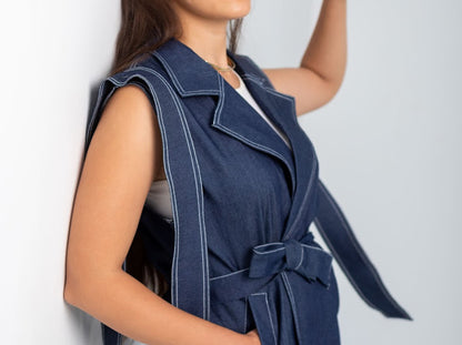 Denim vest
