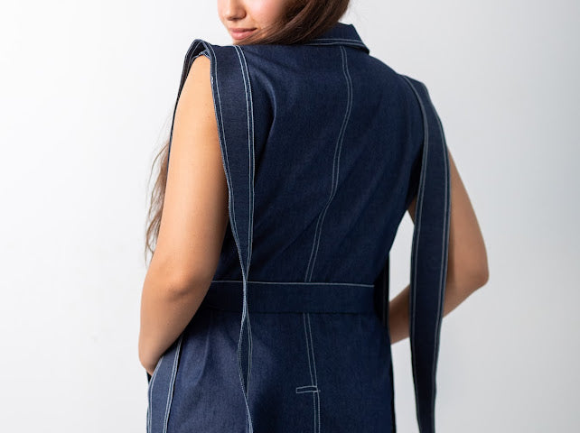 Denim vest