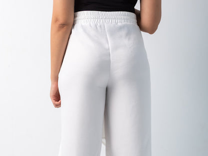 Ribbon linen pants