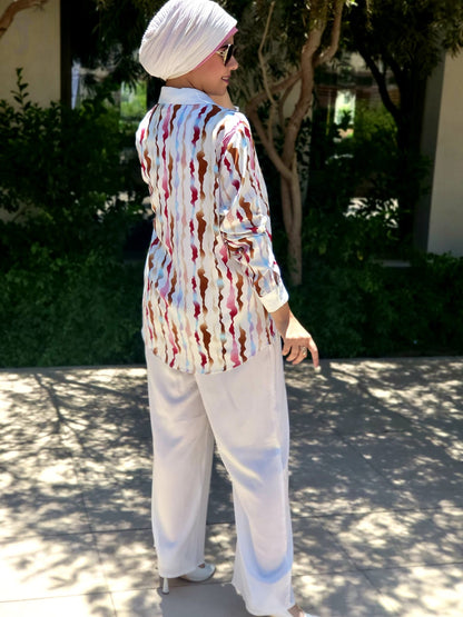 Viskoz cotton suit