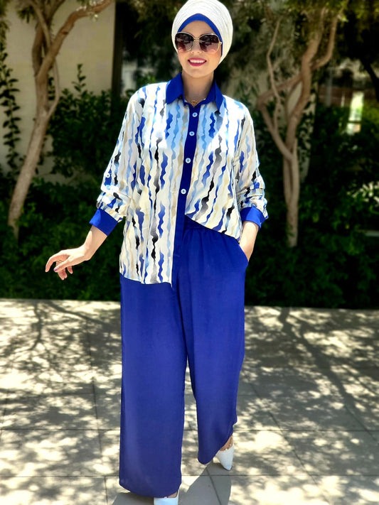 Viskoz cotton suit