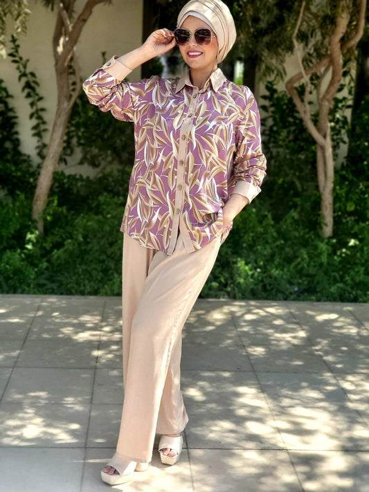 Viskoz cotton suit