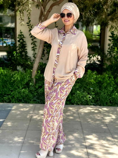 Viskoz cotton suit