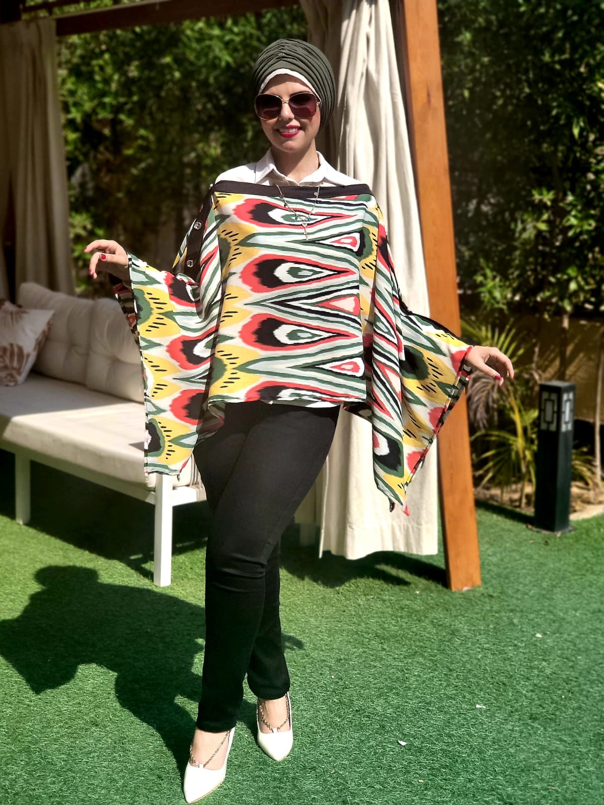 Multiway Turkish Silk Poncho