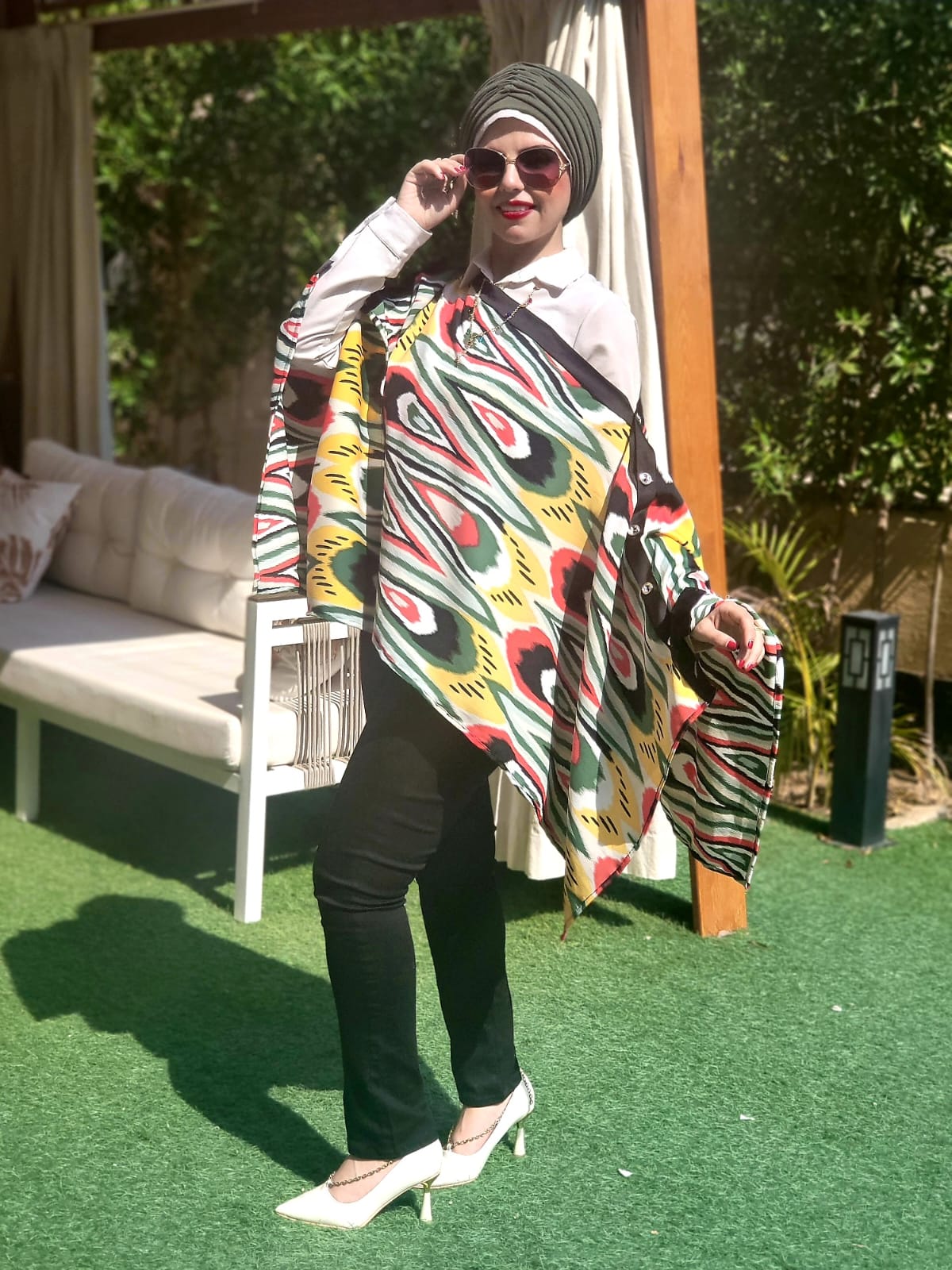 Multiway Turkish Silk Poncho