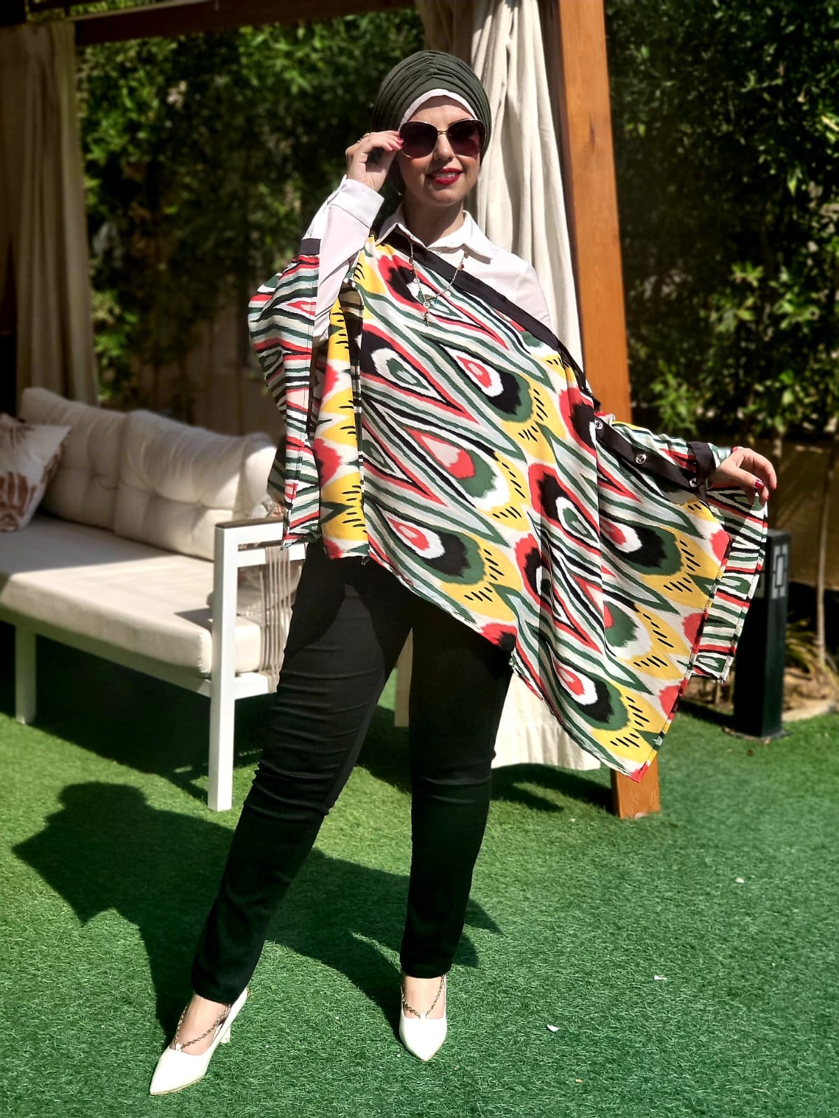 Multiway Turkish Silk Poncho