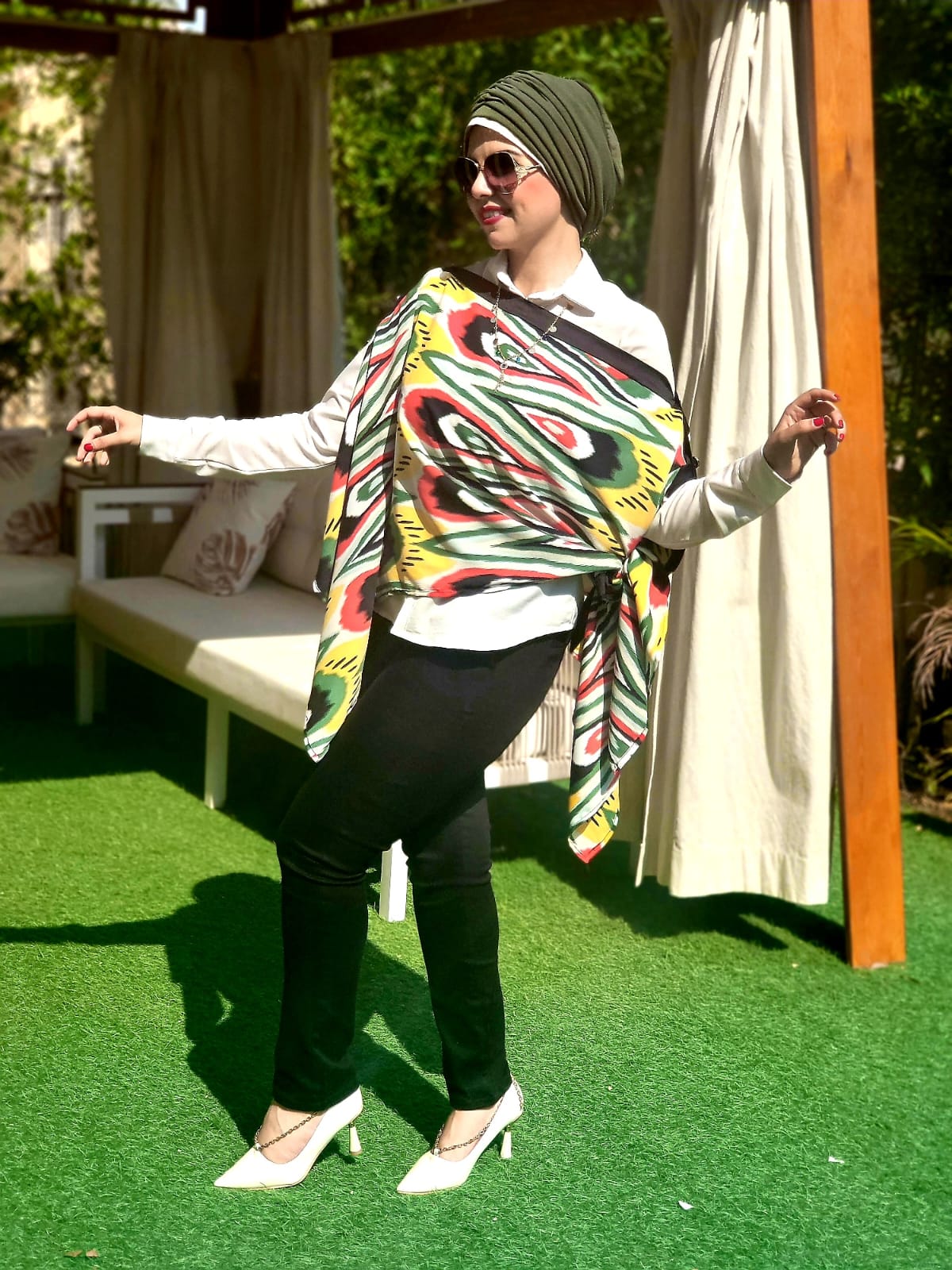 Multiway Turkish Silk Poncho