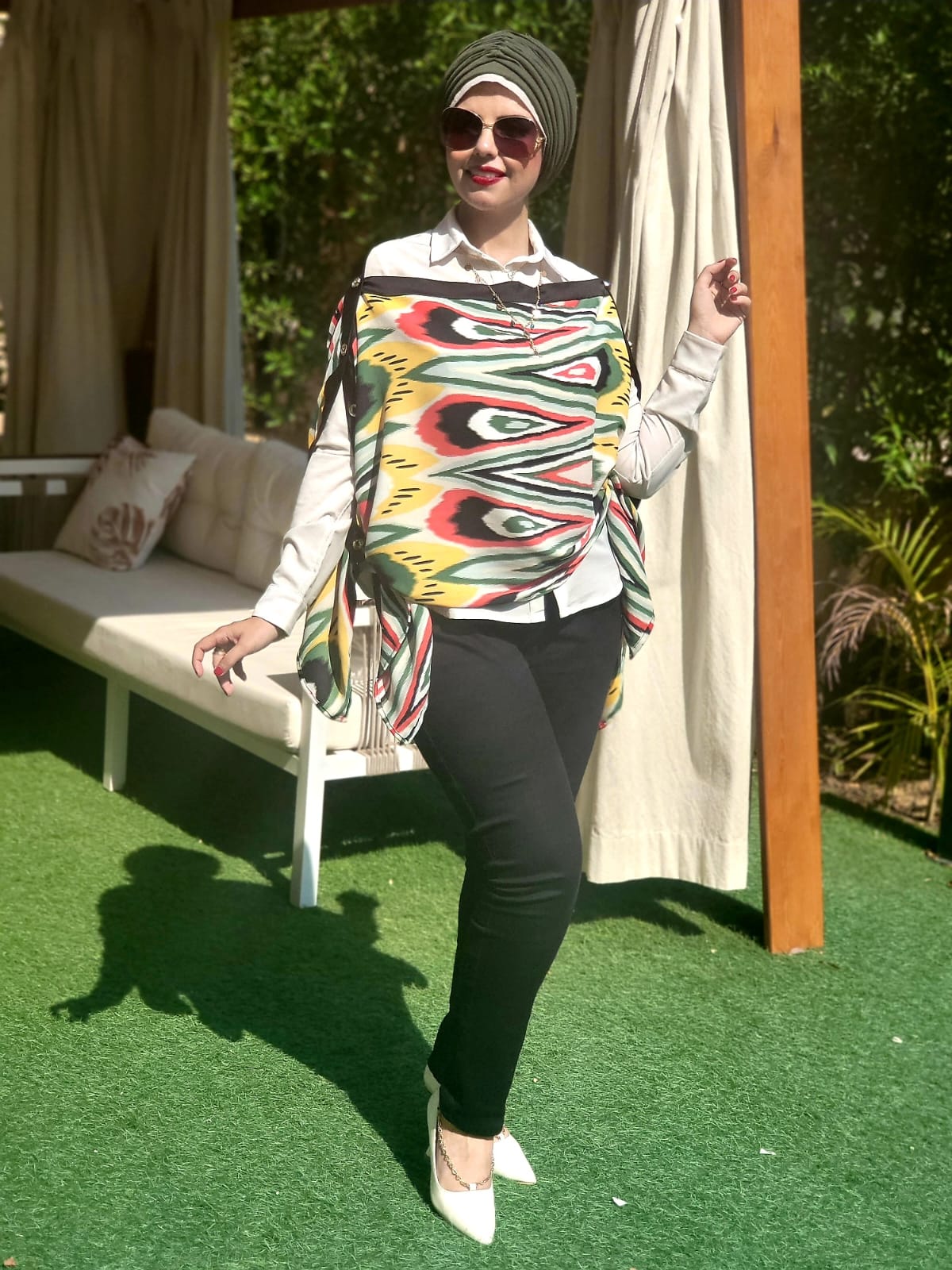 Multiway Turkish Silk Poncho
