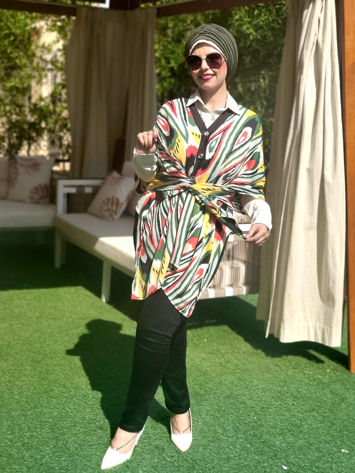 Multiway Turkish Silk Poncho