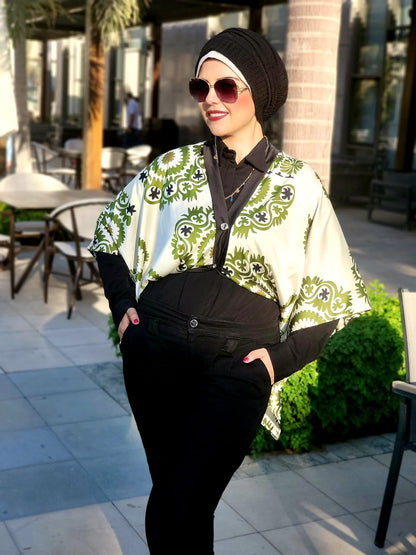Multiway Turkish Silk Poncho