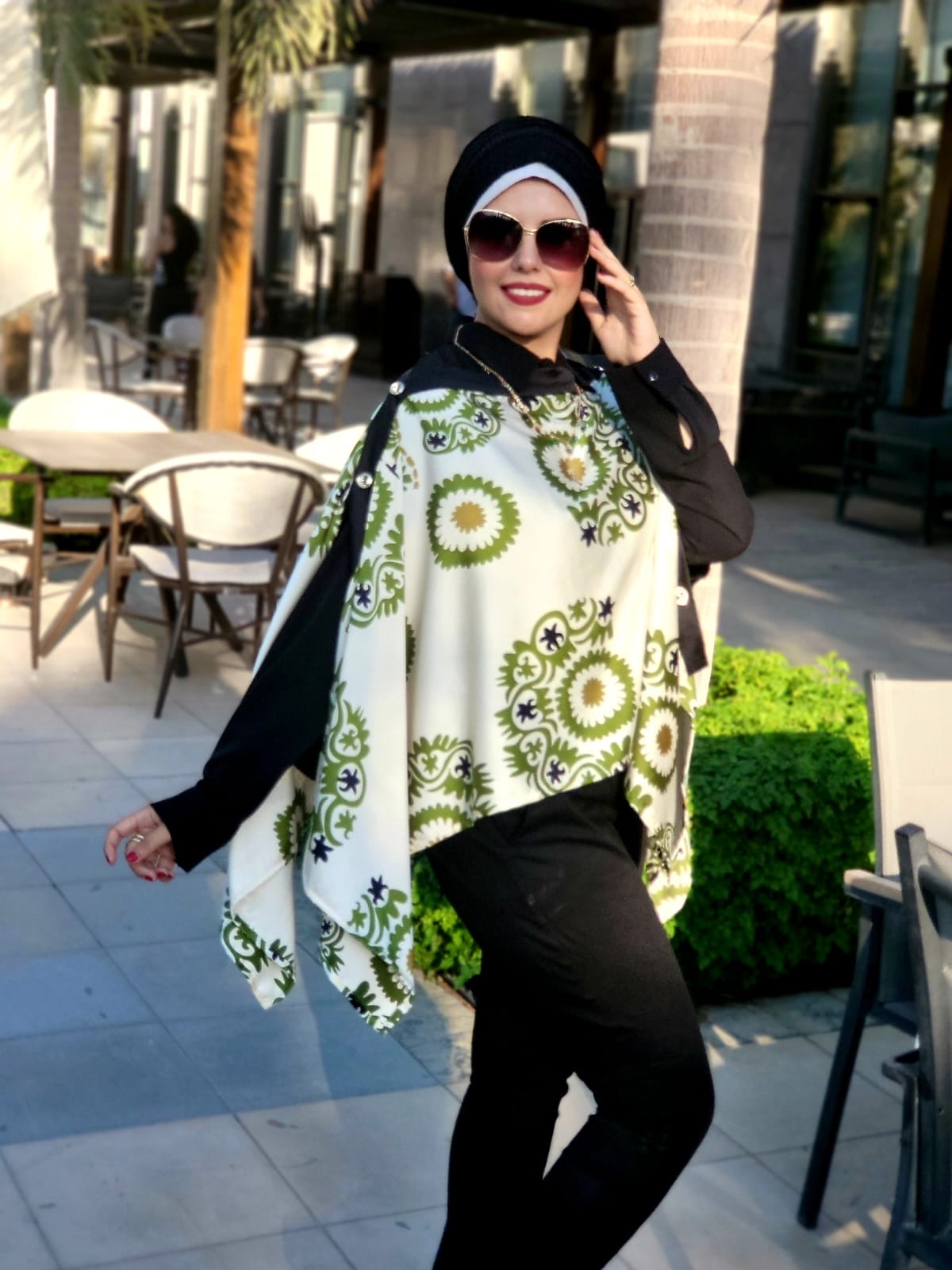 Multiway Turkish Silk Poncho