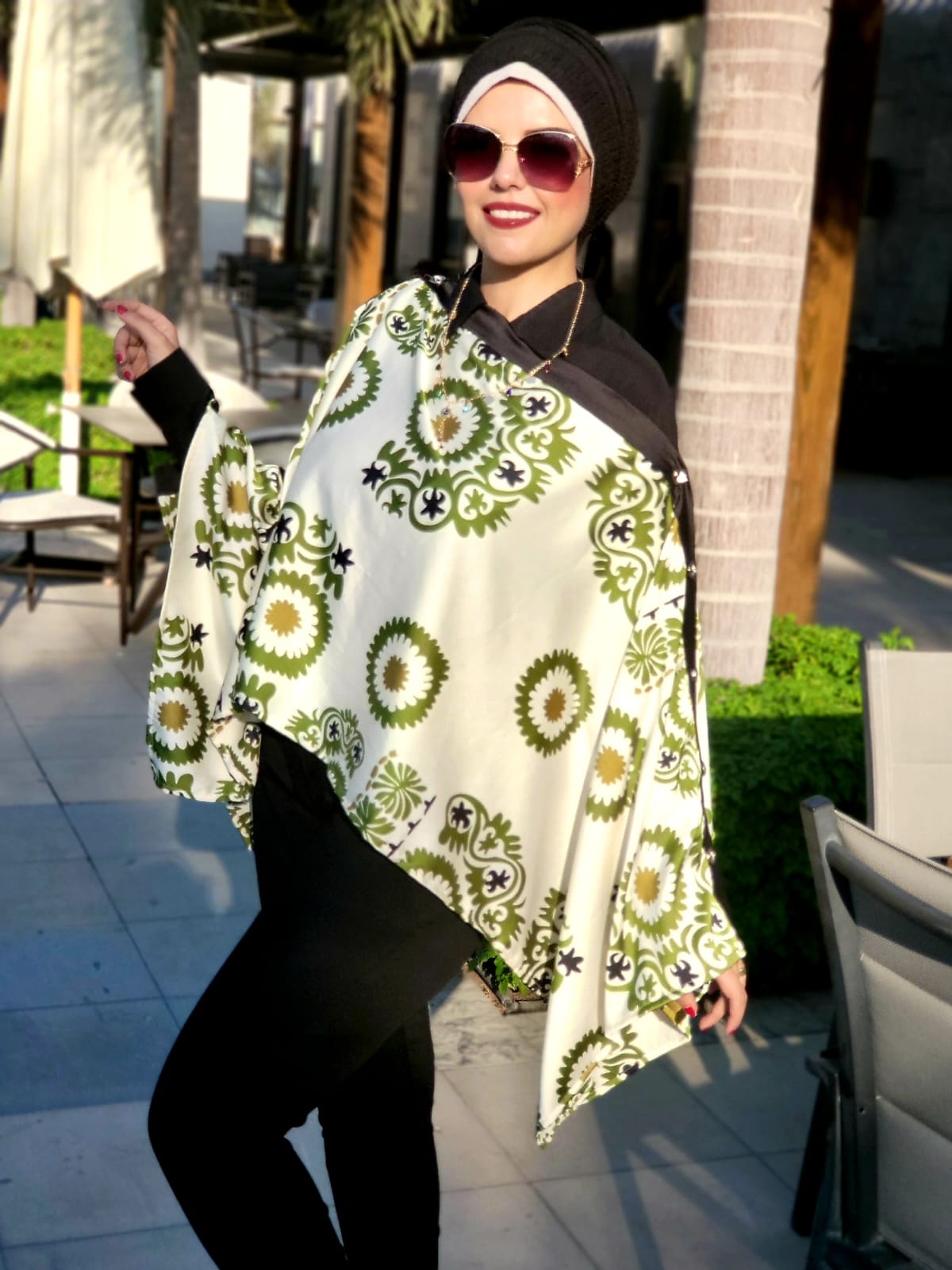 Multiway Turkish Silk Poncho