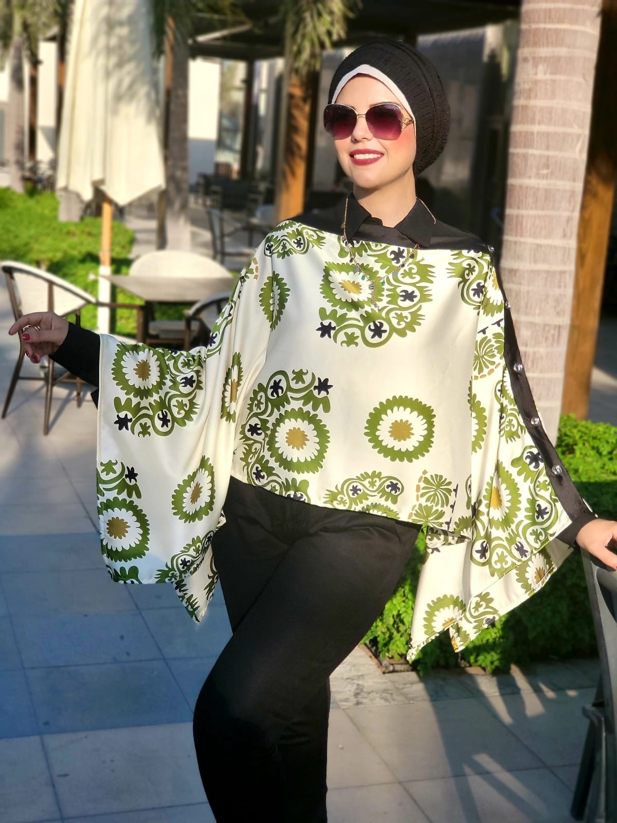 Multiway Turkish Silk Poncho