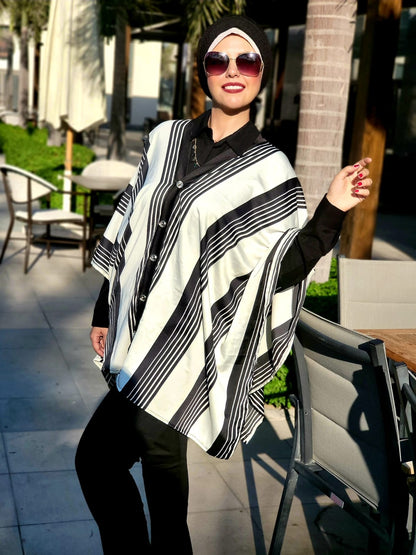 Multiway Turkish Silk Poncho
