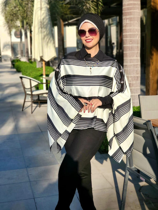 Multiway Turkish Silk Poncho