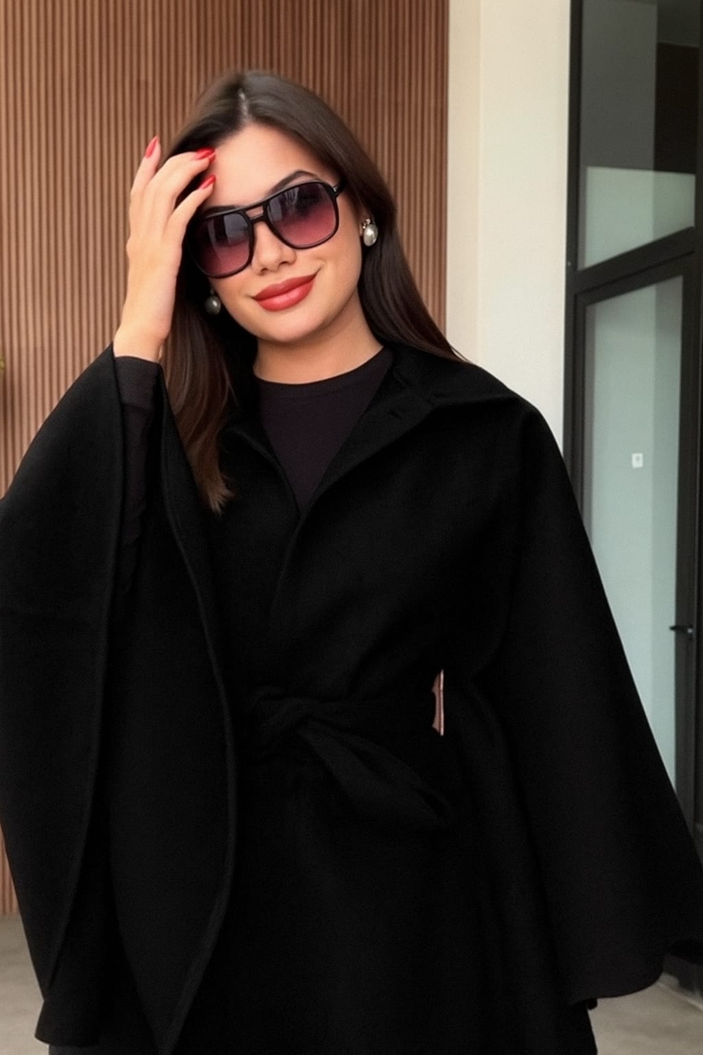 Black Poncho