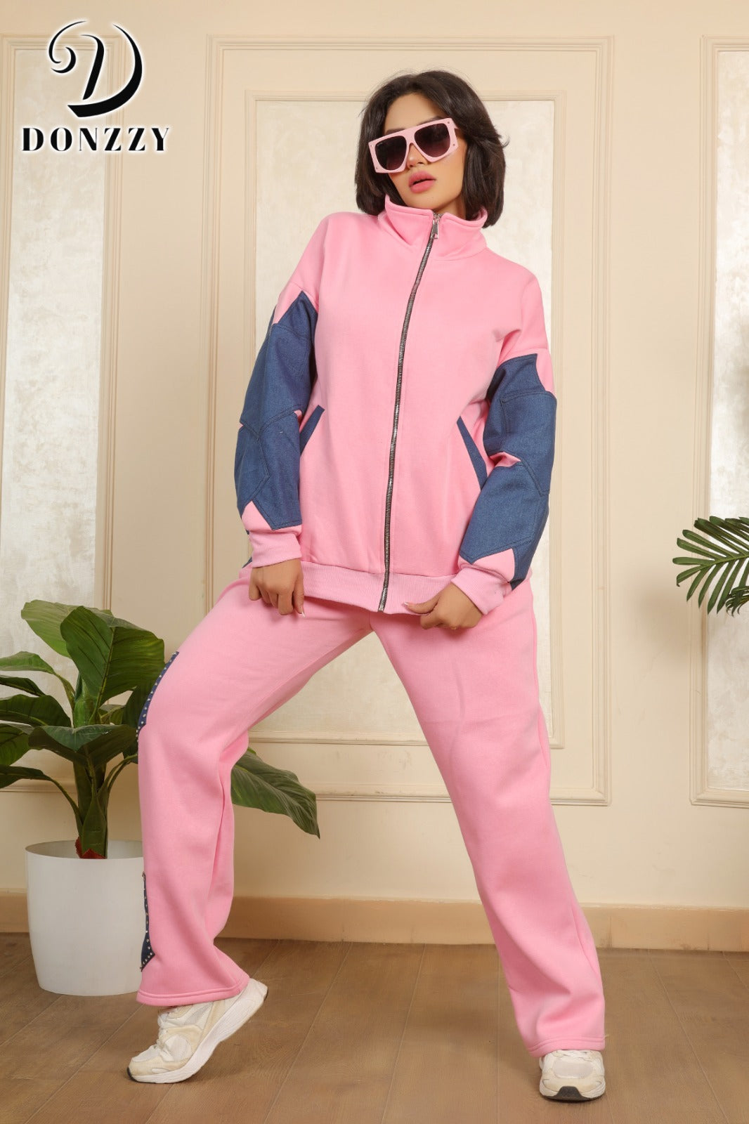 Turkish Melton × Denim Suit