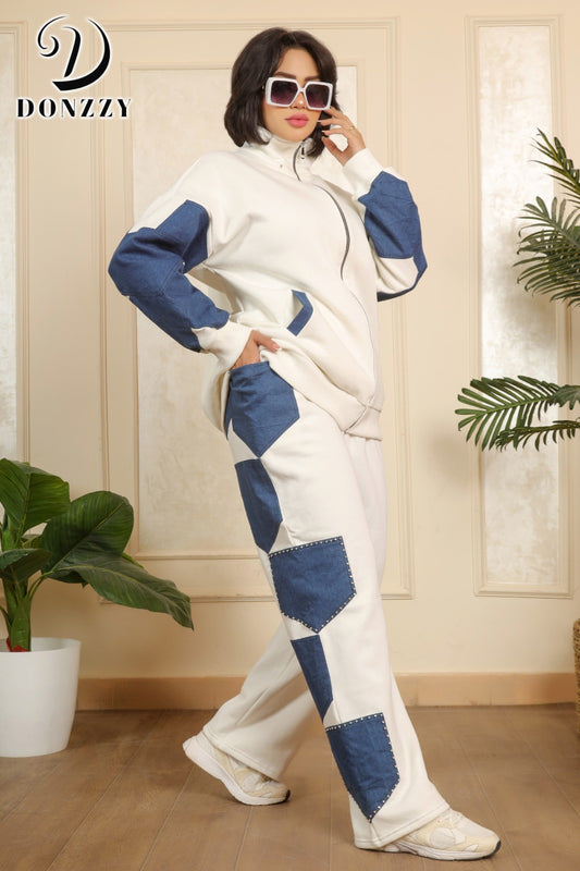 Turkish Melton × Denim Suit