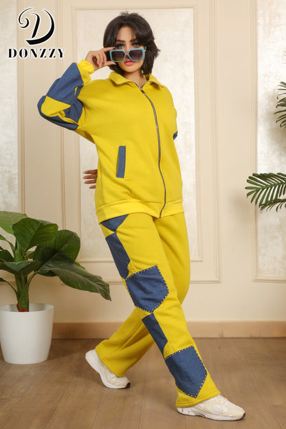 Turkish Melton × Denim Suit