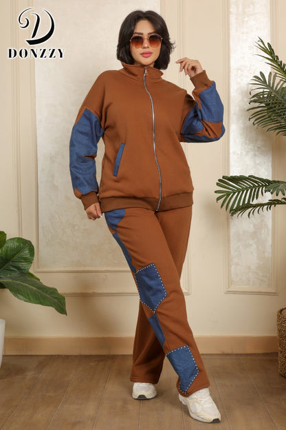 Turkish Melton × Denim Suit