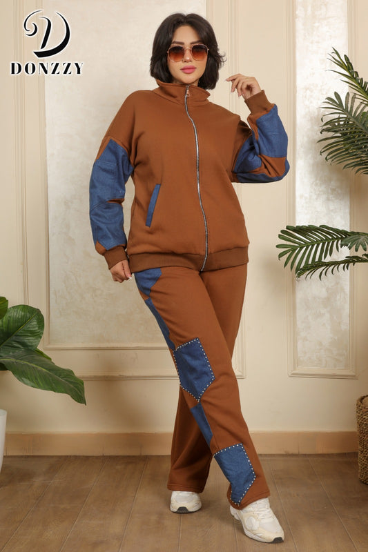 Turkish Melton × Denim Suit