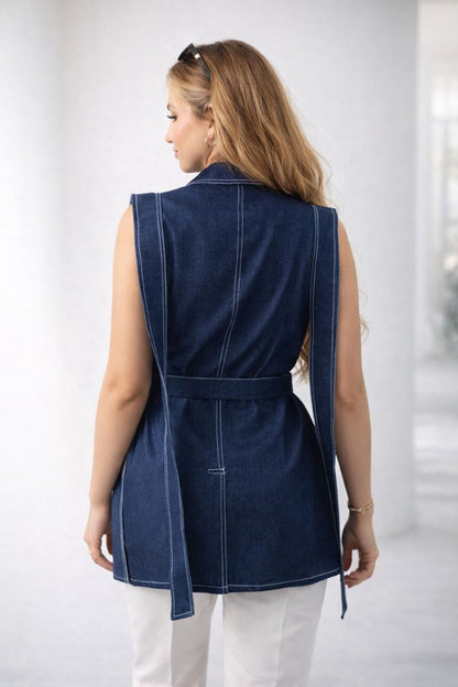 Denim vest