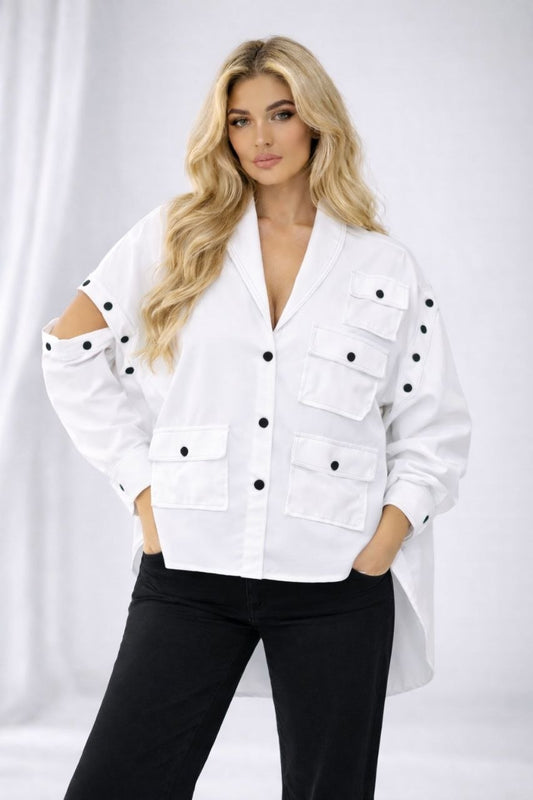 High Low Oversized Shirt